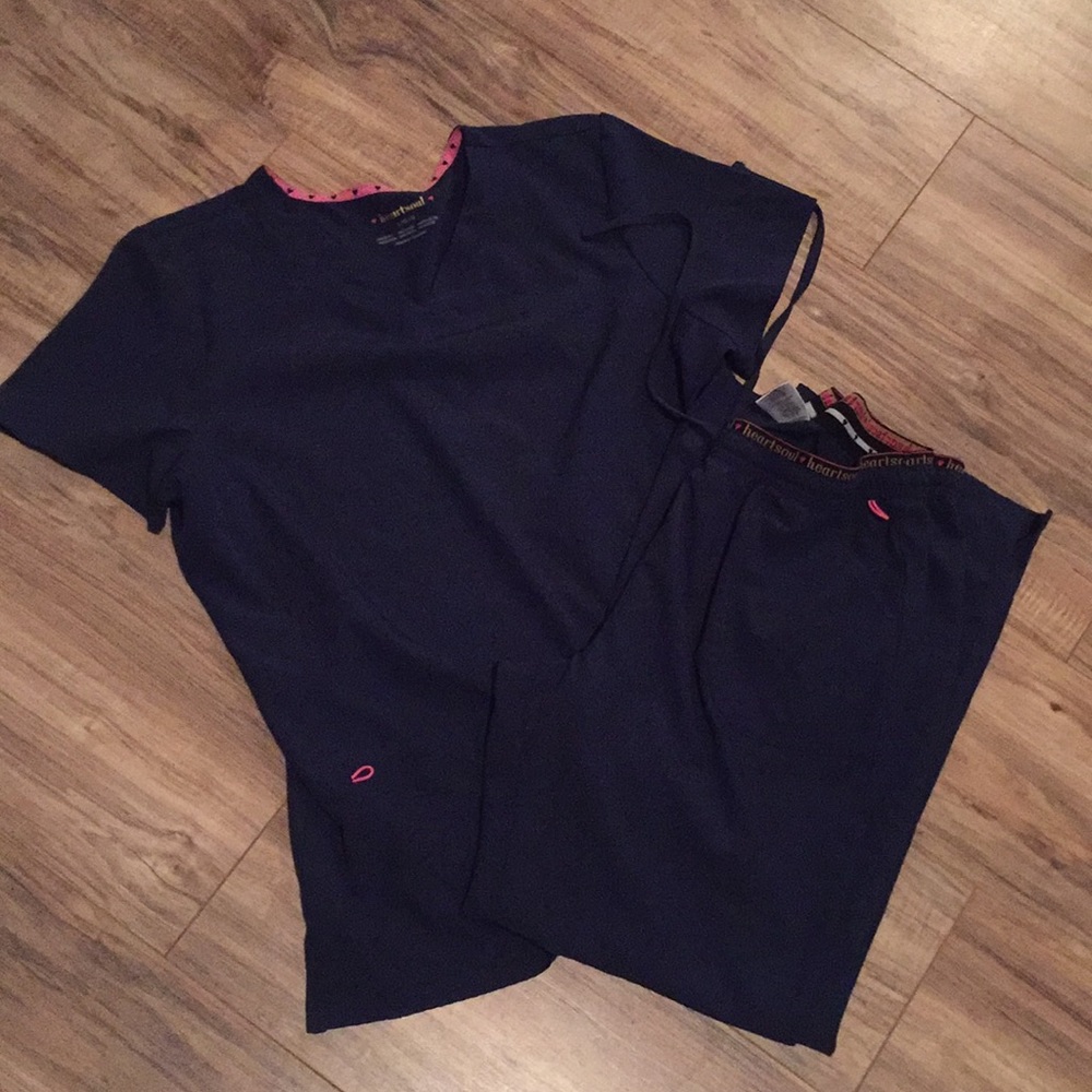 Blue scrubs